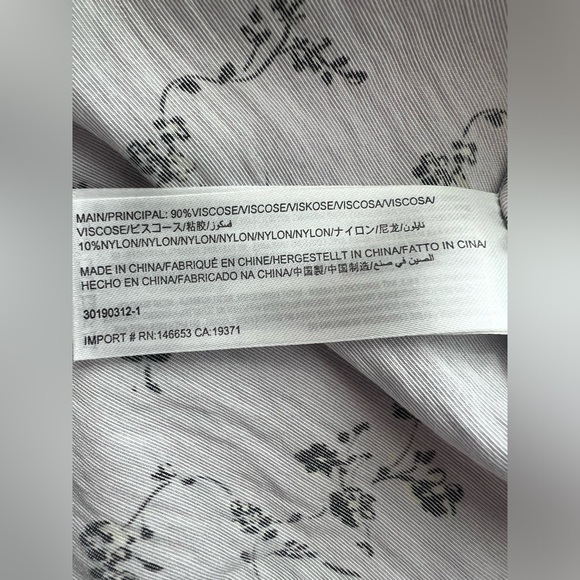 KEEPSAKE The Label Long Sleeve Floral Tiered Mini Dress Size Small (US 4) - Picture 8 of 10